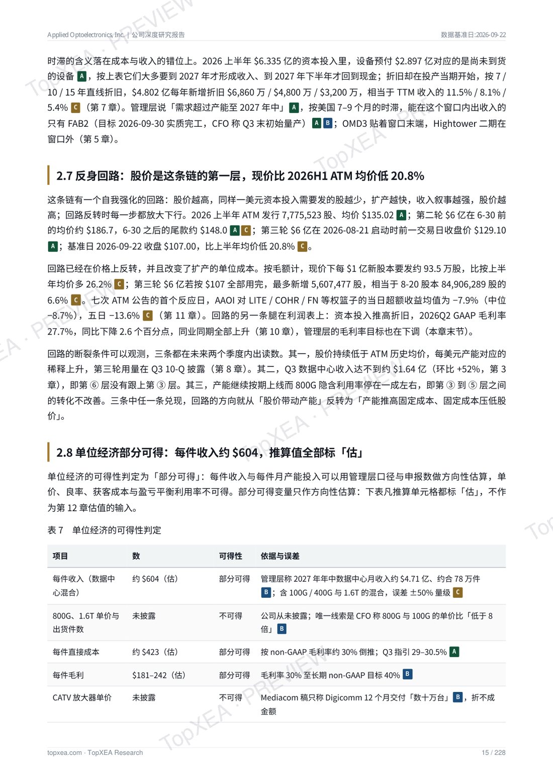 Applied Optoelectronics（AAOI）深度研究报告 · 中英双语 · P6