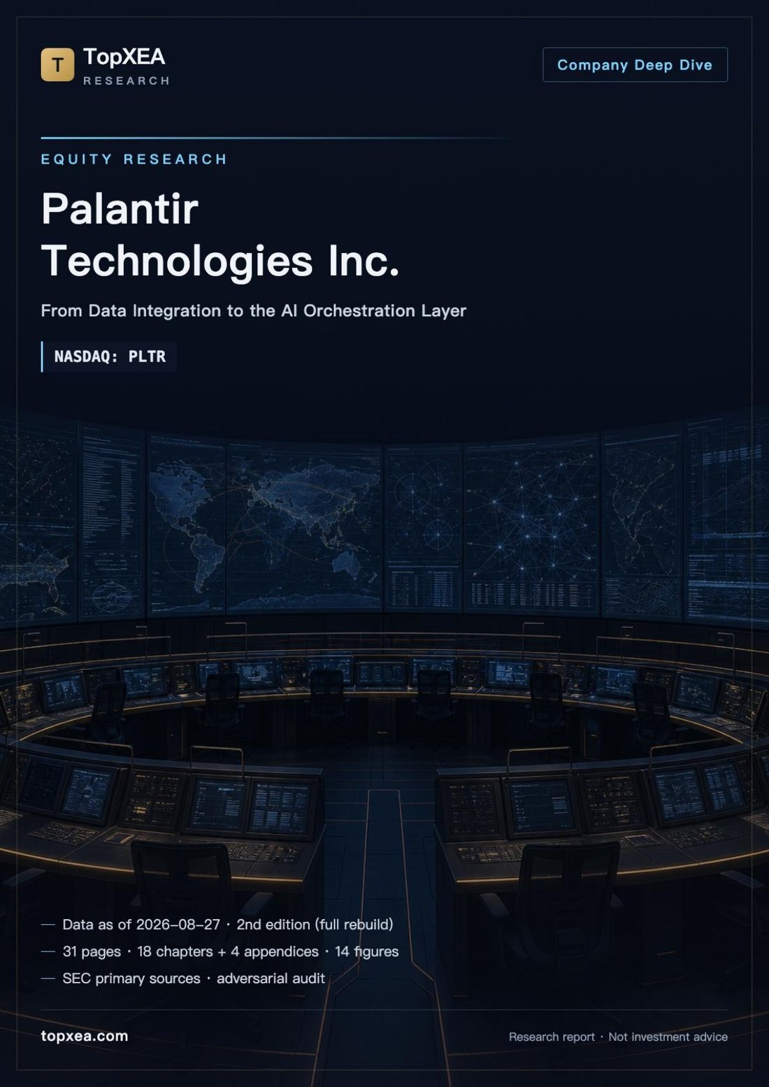 Palantir (PLTR) Deep Dive · 2nd Edition · P1