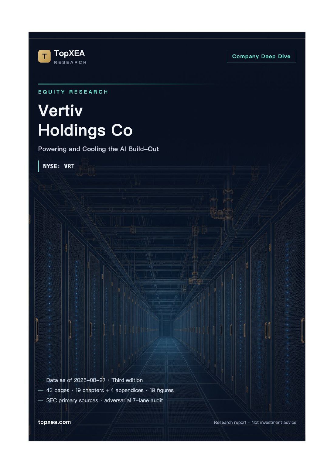 Vertiv (VRT) Deep Research — Bilingual Edition · P1