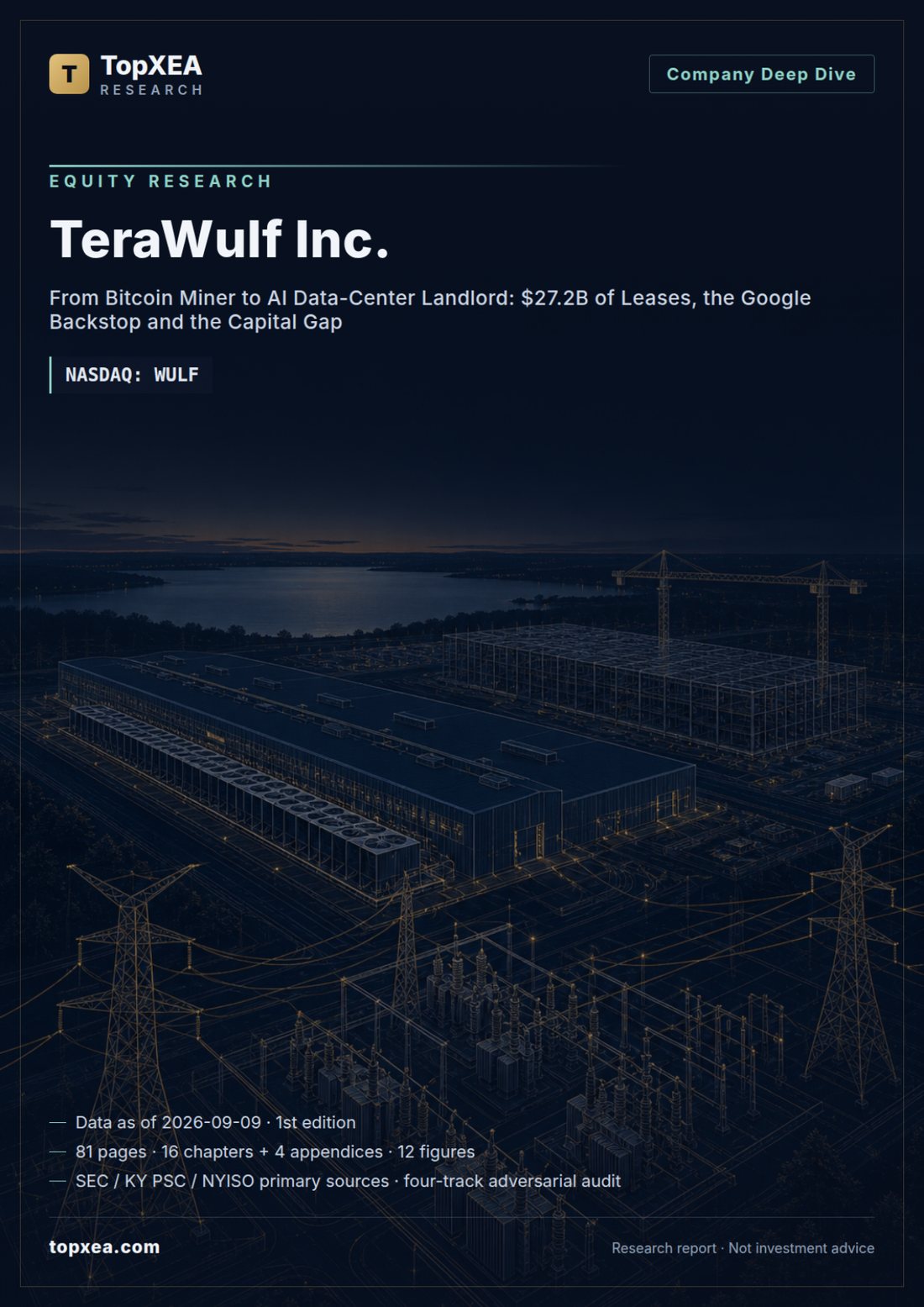 TeraWulf (WULF) Deep Research — Bilingual Edition · P1